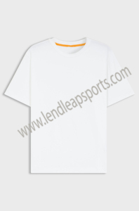 เสื้อยืดผู้ชายทรงปกติ ดีไซน์ใหม่ปี 2025 คุณภาพสูง ผลิตจากผ้าสแปนเด็กซ์/โพลีเอสเตอร์ ระบายอากาศได้ดี แบบเรียบง่าย สไตล์ลำลอง - Product Image 4