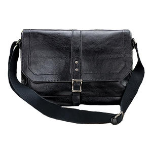Diseñador de lujo de cuero genuino XL Single Sling Bolso de mensajero para mujer Impermeable de moda con cierre de cremallera Portátil - Product Image 3