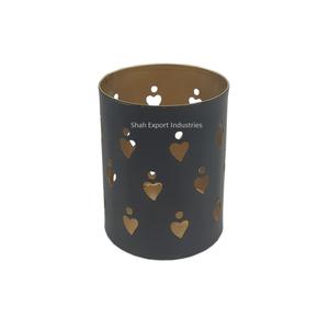 Luxury Decorative Metal Votive <b>Candle</b> <b>Holder</b> Mehroon Color Round Shape for Home & Wedding Decorations <b>Candle</b> Votive - Product Image 3
