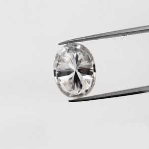 Diamantes de Moissanita Sueltos, Cultivados en Laboratorio, Corte Brillante Ovalado, Color VVS, Certificación GRA, para Anillos, Pendientes, Colgantes y Otras Joyas - Product Image 3