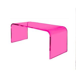 Nhà Sản Xuất Nhà Máy Nhà Cung Cấp Tùy Chỉnh Lucite Màu Sắc Acrylic Thác Hình Chữ Nhật Bàn Cà Phê Acrylic Bàn Cà Phê - Product Image 1