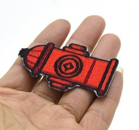 Écussons personnalisables, broderie, logo de dessin animé, repassage, couture, badges durables, autocollants