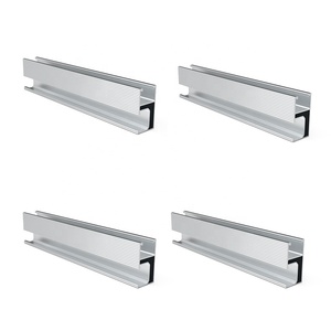 UISOLAR Rail pour panneau solaire, composants de structure solaire, rail en aluminium pour toit, système de montage solaire - Product Image 1