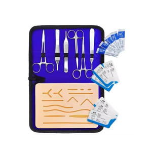 Sterile Reusable Manual Stainless Steel Surgical Kits with Surgical <b>Scissors</b> Forceps Needle Holders for Hospital Clinic Use - Product Image 5