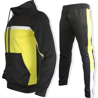Ensemble de survêtements de sport unisexe 2-en-1 en polaire respirante imprimée à capuche pour homme et femme – Vente en gros