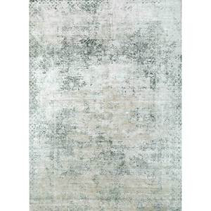 Alfombras Anudadas a Mano de Lana y Seda de la India Occidental AKWS-1462 con Patrones de Medallón Rectangulares para Hogar, Auto, Sala de Estar, Pasillo - Product Image 1