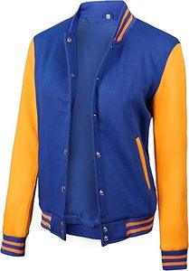 Lana de mujer hecha 2024 Venta al por mayor Chaquetas de béisbol de la mejor calidad para mujeres - Product Image 6