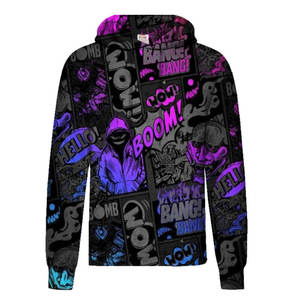 ที่กําหนดเองขายร้อนออกแบบใหม่เด็กระเหิดHoodiesสูททุกขนาดเยาวชนเด็กสาวสไตล์ - Product Image 1