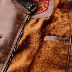 Service OEM Vente en gros Veste en cuir pour homme Marque privée Nouvelle arrivée Col montant Logo frontal Imperméable Respirant Hiver - Product Image 6