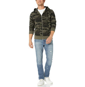 Pull à capuche à blocs de couleur personnalisés 100% coton doux polaire tissu cordon capuche poche kangourou chaud décontracté unisexe Streetwear - Product Image 6