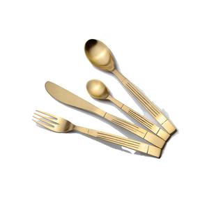 Wholesale Supplies Factory Direct <b>Sale</b> Custom Design Luxury Stainless Steel Cutlery Metal Flatware <b>Set</b> <b>for</b> Home Daily <b>Dinner</b> - Product Image 2