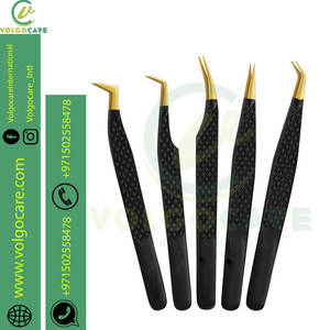 2024 ensemble de 6 pinces à souder inversées en céramique de précision fabriquées avec des pointes pointues et incurvées en acier inoxydable ensemble de pinces à épiler - Product Image 5