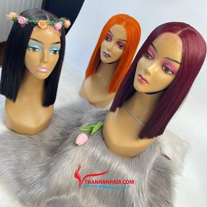 Gran oferta, peluca de encaje con cierre de extensión de cabello vietnamita, gran cantidad, precio al por mayor, muchos colores listos para enviar - Product Image 3