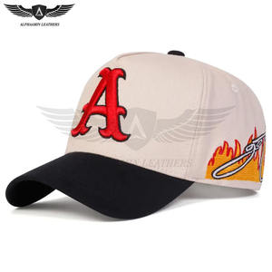 Gorra de Béisbol Ajustable para Hombre con Diseño Lateral de Llamas, Estilo Casual, Mejor Material, Logotipo Personalizado, Protección Solar, Gorras Trucker - Product Image 3