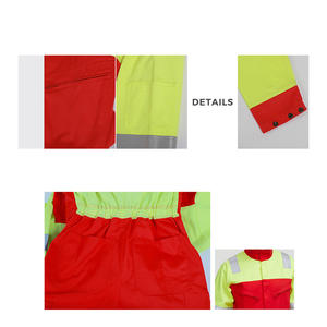 2024 meilleure qualité hommes 4.5 oz Premium combinaison ignifuge et ignifuge couleur personnalisée 100% Nylon confortable Durable - Product Image 5