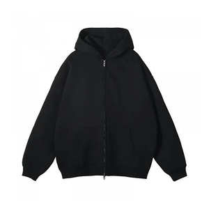 Nueva Llegada Sudadera con Capucha y Cremallera para Hombre, Tejido Cómodo de Secado Rápido con Logotipo Bordado, Estilo Urbano, Patrón 3D, Venta Directa de Fábrica - Product Image 1