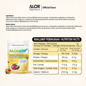ALOR Signature Probiotic Yogurt Drops 15g X12 Sobres en Formato Sólido con Sabor Original 5.5 Mil Millones de UFC para Adultos - Product Image 3