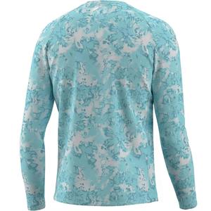 Camisa de pesca de manga larga Sublimación personalizada Protección UV UPF 50 + Camisa de pesca Ropa de pesca para hombres Jersey de alta calidad - Product Image 6