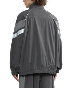Custom Breathable Zipper <b>Summer</b> Vintage Polyester Plus Size <b>Men's</b> Windbreaker Waterproof <b>Jacket</b> For <b>Men</b> - Product Image 6