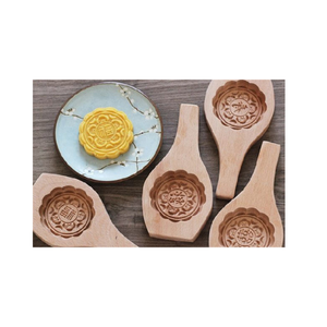 แม่พิมพ์ขนมไหว้พระจันทร์ทำจากไม้อุปกรณ์ในครัวแม่พิมพ์ขนมอบเค้กแบบโฮมเมดสุดสร้างสรรค์ - Product Image 2