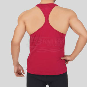Camiseta sin Mangas Casual para Hombre al por Mayor, Personalizada, 100% Algodón, Transpirable, de Alta Calidad, para Gimnasio y Entrenamiento - Product Image 4
