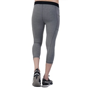Mallas de compresión atléticas personalizadas de secado rápido para hombre, pantalones de compresión sin costuras para entrenamiento de gimnasio - Product Image 3
