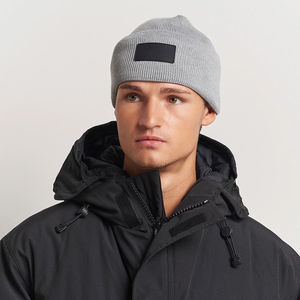 Gorro de Punto Acrílico con Puño, Diseño Waffle, Unisex, Personalizable con Logotipo OEM, Cálido para Invierno - Product Image 3