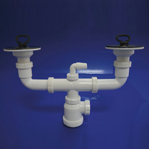 Valvola a Sifone Doppia Estensibile T-44-E 1 1/2 O/115 - Product Image 1