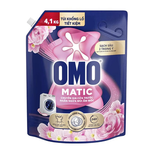 Support à bec inférieur en plastique PET PE léger pochette pour liquide sac de liquide de détergent imprimé personnalisé emballage de poudre à laver Vietnam - Product Image 2