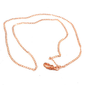 Élégant 16-30 pouces cuivre lien chaîne collier belle Cube conception religieux chrétiens fête bijoux de mode pour hommes femmes - Product Image 3