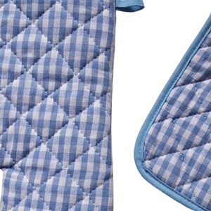 Gants de protection pour barbecue | Gants de four en lin imprimés personnalisés Gants en coton résistants à la chaleur pour barbecue et cuisine - Product Image 3