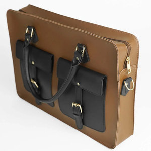 OEM Manufacturing High Quality Solid Color <b>Men</b> <b>Laptop</b> <b>Leather</b> <b>Bags</b> / Hot Selling New Design <b>Men</b> <b>Laptop</b> <b>Leather</b> <b>Bags</b> - Product Image 3