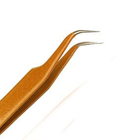 Custom Slight Curved <b>Eyelash</b> Extension <b>Tweezers</b> Stainless Steel Beauty Supplies Private Label <b>Eyelash</b> <b>Tweezers</b> - Product Image 5