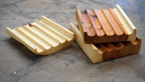 Porte-savon en bois écologique de haute qualité, design moderne et portable, style luxueux, sûr pour la maison, aspect premium, qualité export. - Product Image 2