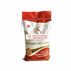Royal Jasmine Rice 1kg 5kg de grano largo blanco seco suave Sortex limpio ISO certificado 5% proporción rota al por mayor en Vietnam - Product Image 1