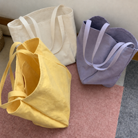 Sacs à bandoulière en coton biologique personnalisés avec logo imprimé, grande capacité, décontractés, réutilisables, couleurs unies, écologiques, en toile de coton