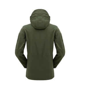 Chaqueta de otoño informal Softshell para hombre impermeable con capucha al aire libre senderismo Camping aventura - Product Image 2