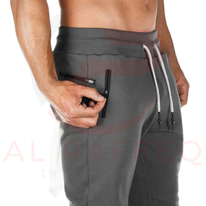 Pantalón de algodón ligero de alta calidad para hombres Custom High Street Sportswear Servicio OEM para exteriores - Product Image 1
