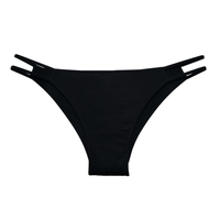 Tangas sexys Explosive Girls de punto transpirable para uso diario y fitness, de cintura baja, con diseño de U grande y hilo sencillo