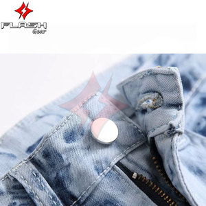 Collection Automne – Jean Skinny Unisexe Respirant, Pantalon Biker Extensible, Denim Déchiré et Vieilli, Style Streetwear Moderne pour Adultes - Product Image 4