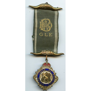 Nuevo Adornado Vintage MASONS Regalia MEDALLA - Product Image 2