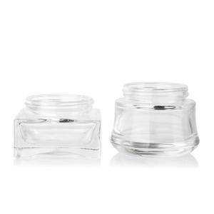 Elegante Tarro de Vidrio para Crema Facial y Bálsamo Limpiador <span class=keywords><strong>Desmaquillante</strong></span> con Tapa Dorada Rosa de 5g 10g 15g 30g - Product Image 5