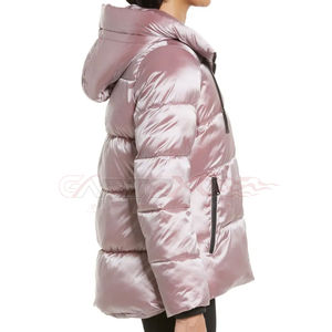 Veste matelassée pour femmes OEM sur mesure, dernière conception bon marché, veste matelassée pour femmes, couleurs personnalisées, taille et logo - Product Image 3