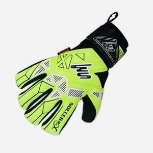 Gants de gardien de but de football professionnel Durable Respirant Léger Réglable Dragonne Cuir et Latex Matériel - Product Image 1