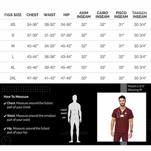 Uniformes de enfermera de alta calidad, conjuntos elegantes para hombres, uniformes médicos de moda, conjuntos de verano, uniformes de Hospital - Product Image 5