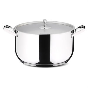 18/10 Stainless Steel Deep Saucepan 20cm for Induction Cooker by SFIZIOSA - Product Image 2
