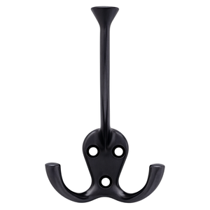 Customized hand forged powder coated iron <b>hook</b> for entryway organizer for decor for interior organizer for bathroom organizer - Product Image 2