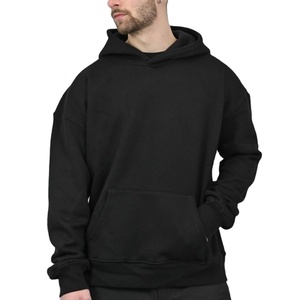 Nouveau Style Mode Streetwear Hiver 410gsm Poids Lourd Brodé Surdimensionné Quarter Zip Hommes Hoodies - Product Image 6