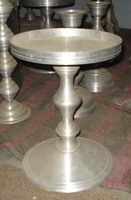 Centre de table moderne et élégant en métal, écologique, support à gâteau, pour anniversaire, mariage, fête, Noël, Nouvel An, Ramadan