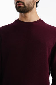 Suéter OEM en blanco para sublimación, lujosa Sudadera con capucha de algodón, liso con diseño de cuello redondo impreso para sudaderas de hombre - Product Image 2